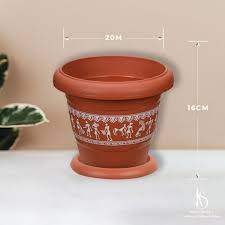 Printed Flower Pots
